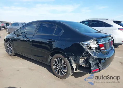 2015 Honda Civic Ex z USA, uszkodzony, nr VIN 19XFB2F83FE065051